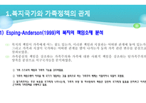 제 3 장 복지국가와 가족복지정책 -2