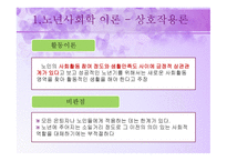 노년기의 사회적 특성 - 이론, 가족관계  -9