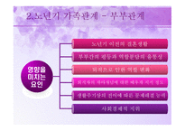 노년기의 사회적 특성 - 이론, 가족관계  -13