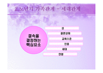 노년기의 사회적 특성 - 이론, 가족관계  -17