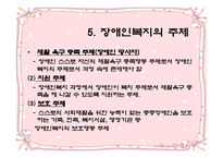 장애인 복지 - 장애인보지법의 기본원 -8