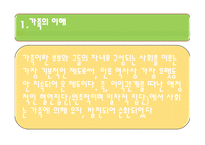 가족복지 - 가족의 이해 -3