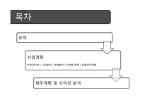 벤처기업창업론 - 요리하는 Cafe 사업계획서 -2