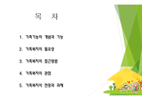 가족복지 개념과 기능 -2
