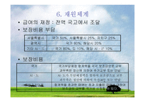 공공부조정책의 국민기초생활보장제도 -9