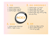 장애인연금 - 정책분석과 현황 -2