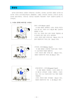 여러 가지 준비 운동, 출발법, 전력 질주, 곡선 주로, 마무리 운동 -5