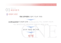 빈혈 - 임상과 이론 비교분석 -5