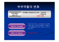 오늘날 부부간 역할변화와 이에 대응한 마케팅 전략 -3