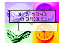 마케팅 성공사례 - CI 전략(에넥스) -1