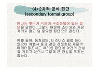 소비자행동-긍정적 영향을 미치는 준거집단 -8