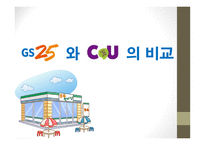 gs25와 cu의 마케팅 분석 -1