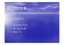 마케팅원론 하나로텔레콤의 DECOMAS사례 -3