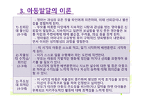 아동발달의 일반적 특성 -18