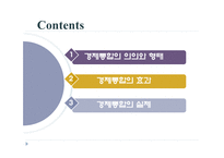 경제통합 - 의의와 형태 -2