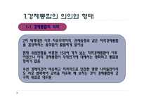 경제통합 - 의의와 형태 -3
