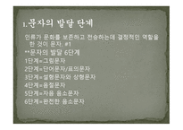 세계의 문자와 한글 -3