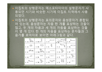 세계의 문자와 한글 -10
