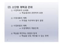 학교현장실습, 수업계획에 대해서 -7