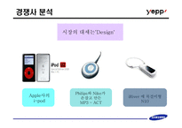 [브랜드마케팅] 삼성의 MP3 플레이어(옙) 브랜드포지셔닝 설정과 그에 따른 마케팅 실행 방안-17