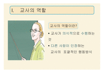 11,12장- 교사의 역할과 자질, 교직 윤리 -4