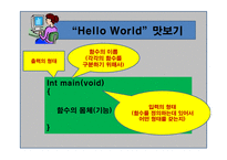 C언어 맛보기 - 특징, 흐름 -19