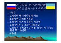 러시아와 우크라이나의 가스분쟁 -1