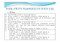 항공기의 운항 - 공역 등의 지정 -16