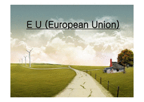EU(EuropeanUnion) - 의미 -1