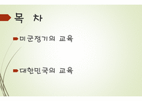 현대사회의 교육 - 미군정기의 교육, 대한민국의 교육 -2