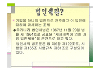 법인세 - 법인세의 정의와 종류 -2