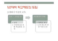 한국교육제도의 변천 - 일제강점기 -7