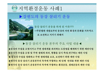 지역환경운동 - 환경운동 연합, 지역환경 운동 사례 -9