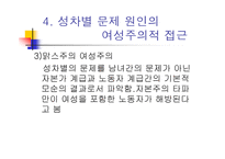 취업과 직장  내에서의 여성 성차별 문제 -18