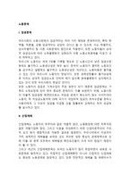 노동문제(임금문제, 산업재해, 노사관계, 실업문제, 근로환경)-2