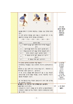 체육과 교수-학습 지도안 매트에서 아름다운 동작을 -5