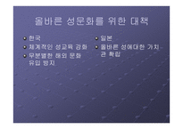 한국과 일본의 성문화와 문제점 - 성의 역사 -13