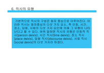직시 - 직시의 개념과 중심 -20