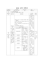 일일 교육 계획안 - 특별한 나 -1