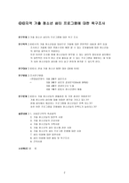 가출 청소년 쉼터 프로그램 설문조사 -2