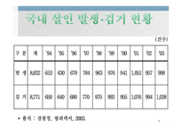 PPT -  미해결 살인사건의 실태와 문제점을 분석하고 탐정으로서 해결 방안 -6