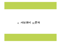 서브웨이 마케팅 PPT - 서브웨이 SUBWAY 기업분석,성공요인,3C분석과 서브웨이 SWOT분석및 마케팅전략분석과 새로운 미래전략제언 PPT -10