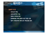 조직행동론-팀의 도입과 운영 -4