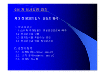 문제의 인식, 정보의 탐색 -2