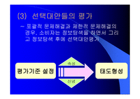 소비자행동 개관과 관여도 -8