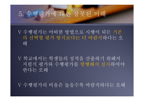 수행평가에 대하여 -12