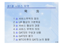 [국제통상] 상품외 거래 관련 국제통상규범-2