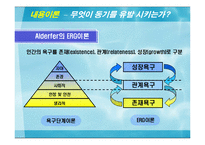 [조직관리] 동기부여 이론과 제도-6