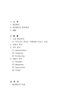 [마케팅] 위즈위드 WIZWID 마케팅분석-1