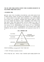 기업 내의 사회적 자본을 효과적으로 관리하기 위해서 최고경영자와 중간관리자가 해야 할 바람직한 역할에 대해서 논하시오-2
